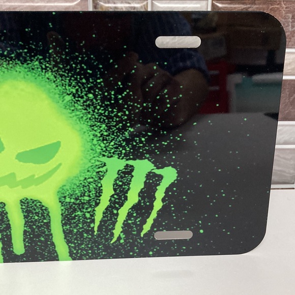 COPY - COPY - Monster Energy Logo License Plate - Picture 4 of 5